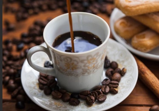Black coffe making