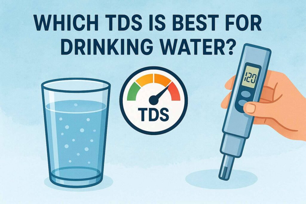 which tds is best for drinking water