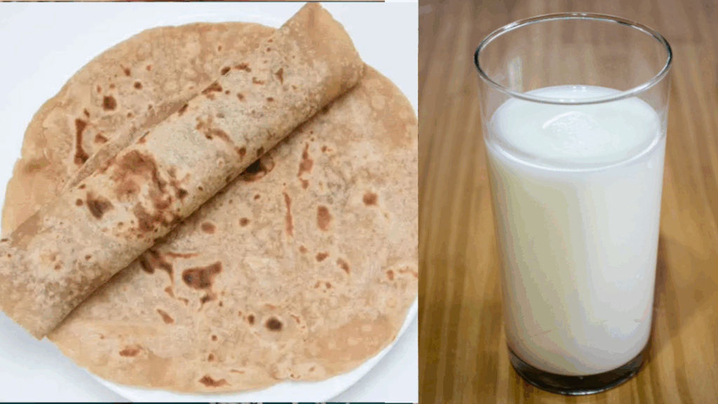 dudh ke sath baasi roti khane ke fayde