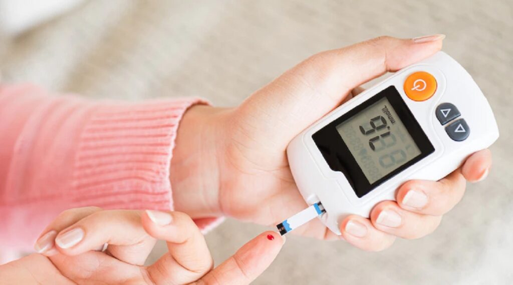 Blood sugar test