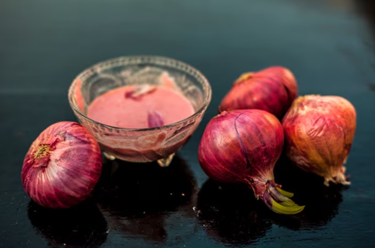Onion juice